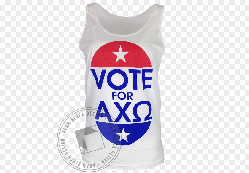 Chi Omega T-shirt Sleeveless Shirt Gilets PNG