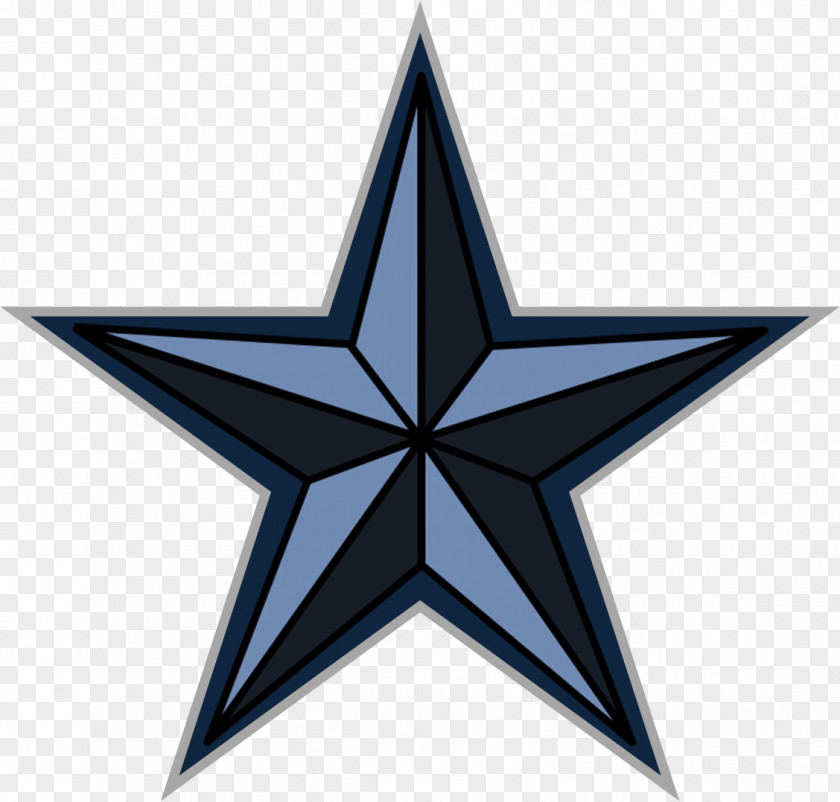 Dark Nautical Star Tattoo Clip Art PNG