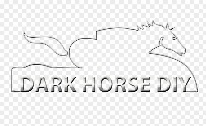 Horse Logo Design Carnivores Brand Font Black PNG