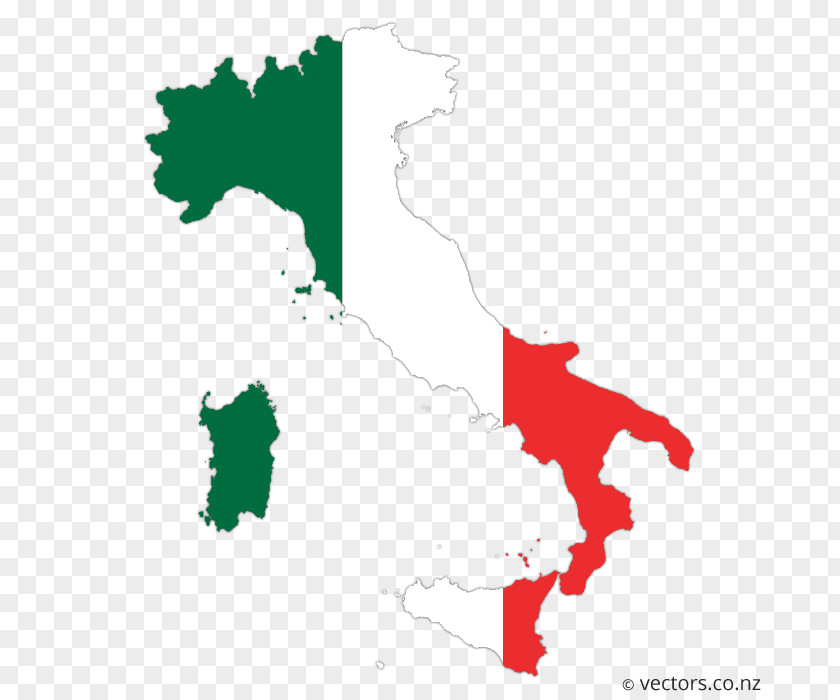 Italy Vector Map Royalty-free Graphics PNG