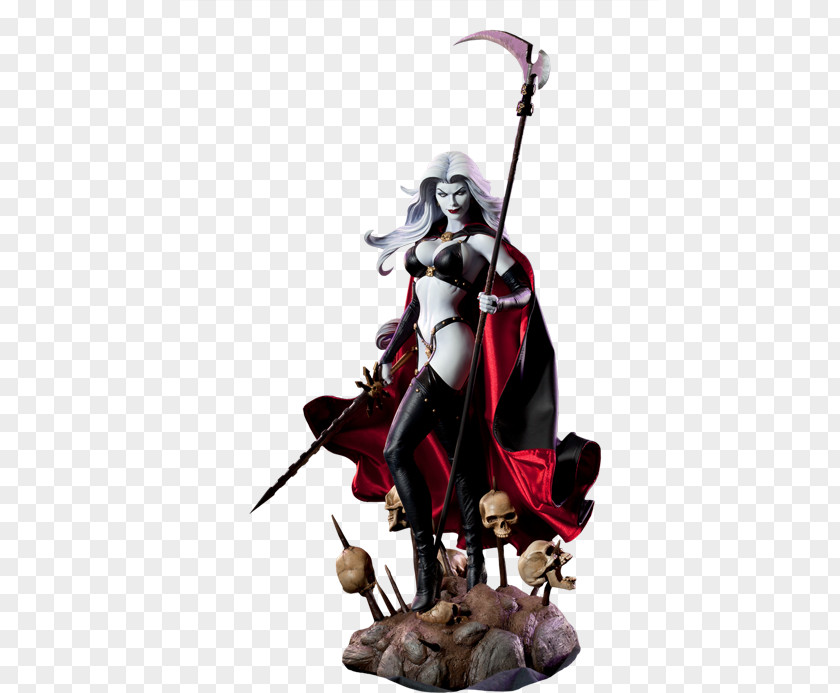 Lady Death Figurine Sideshow Collectibles McFarlane Toys Action & Toy Figures PNG