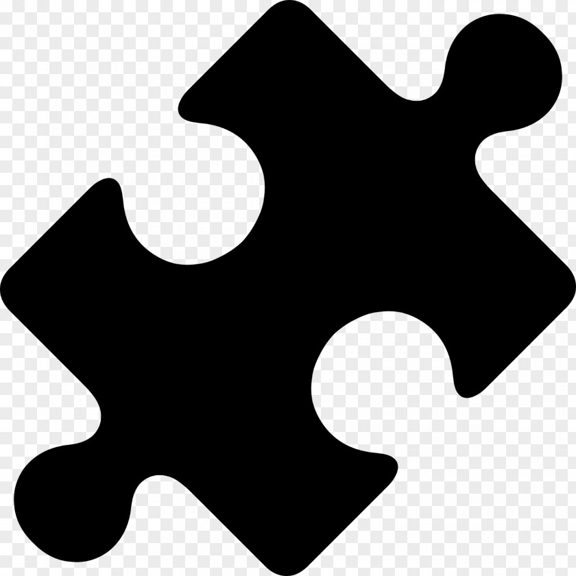 Logo Blackandwhite Jigsaw Puzzles Puzzle PNG