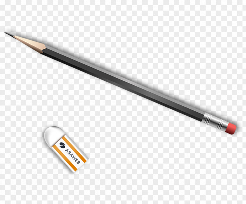 Pencil Eraser Natural Rubber PNG