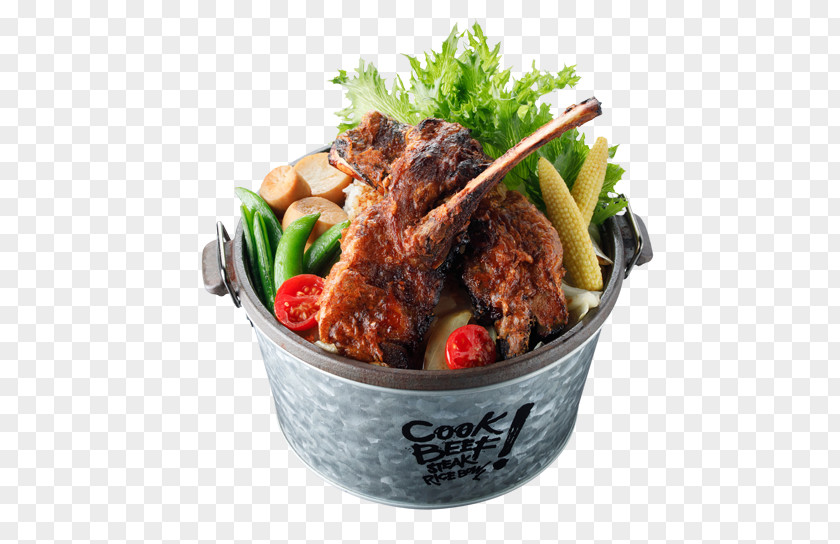 Rice Bowl Beefsteak Asian Cuisine Sous-vide European Food PNG