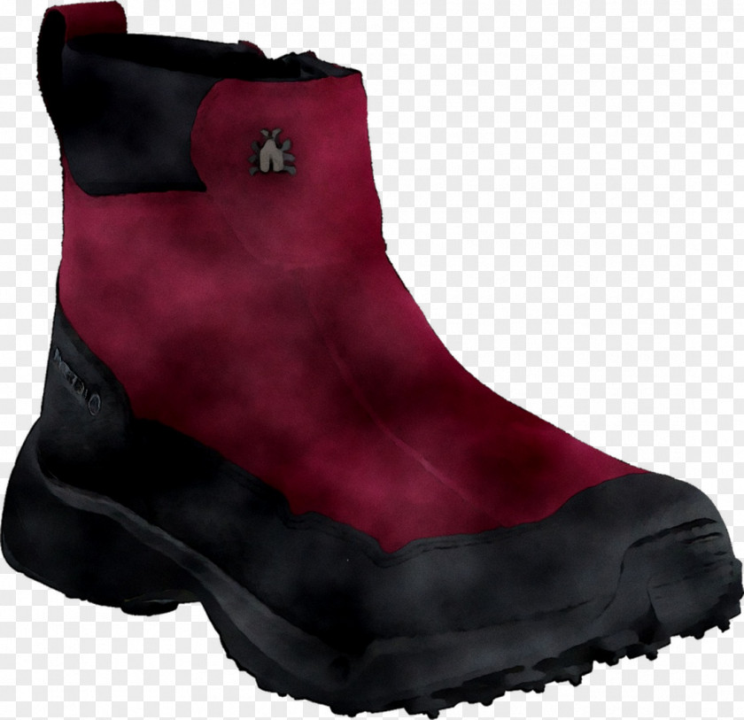 Snow Boot Shoe Walking RED.M PNG