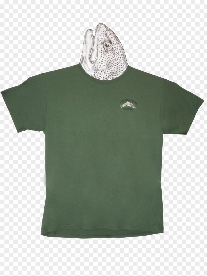 T-shirt Clothing Sleeve Green Military PNG