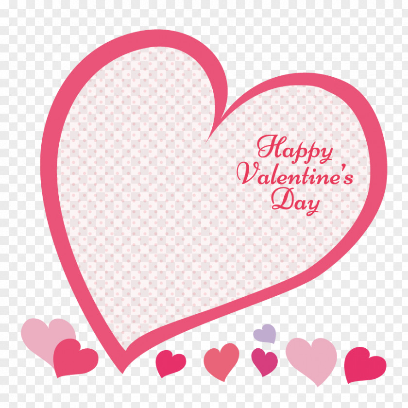 Valentines Day Valentine's Heart Borders And Frames Clip Art Illustration PNG