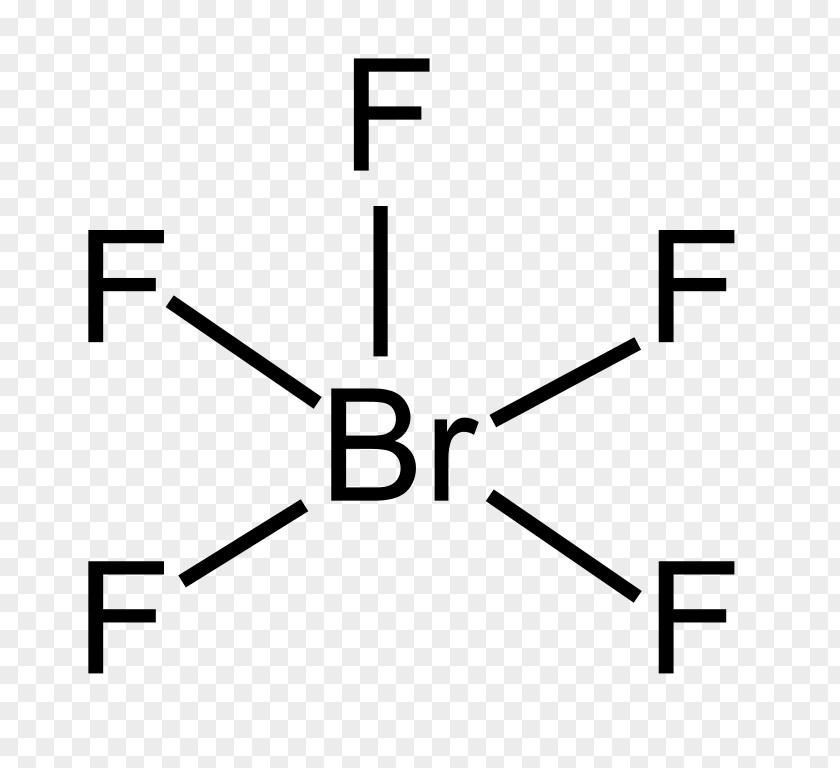 Bromine Pentafluoride Trifluoride Lewis Structure Bromate PNG