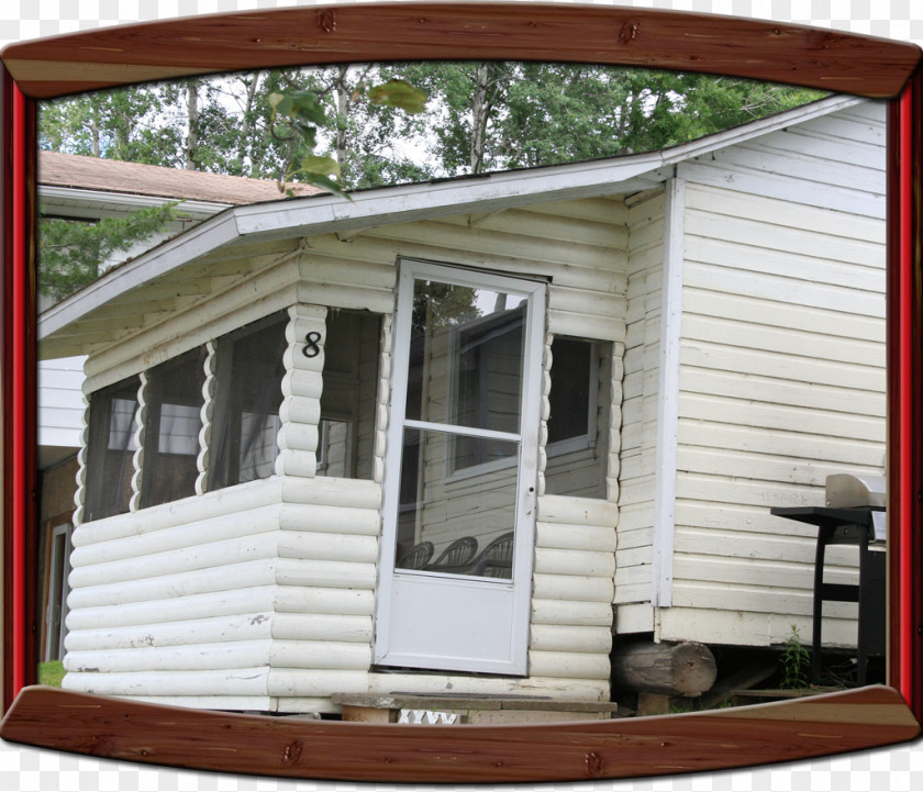 Cottage Window House Shed Log Cabin PNG