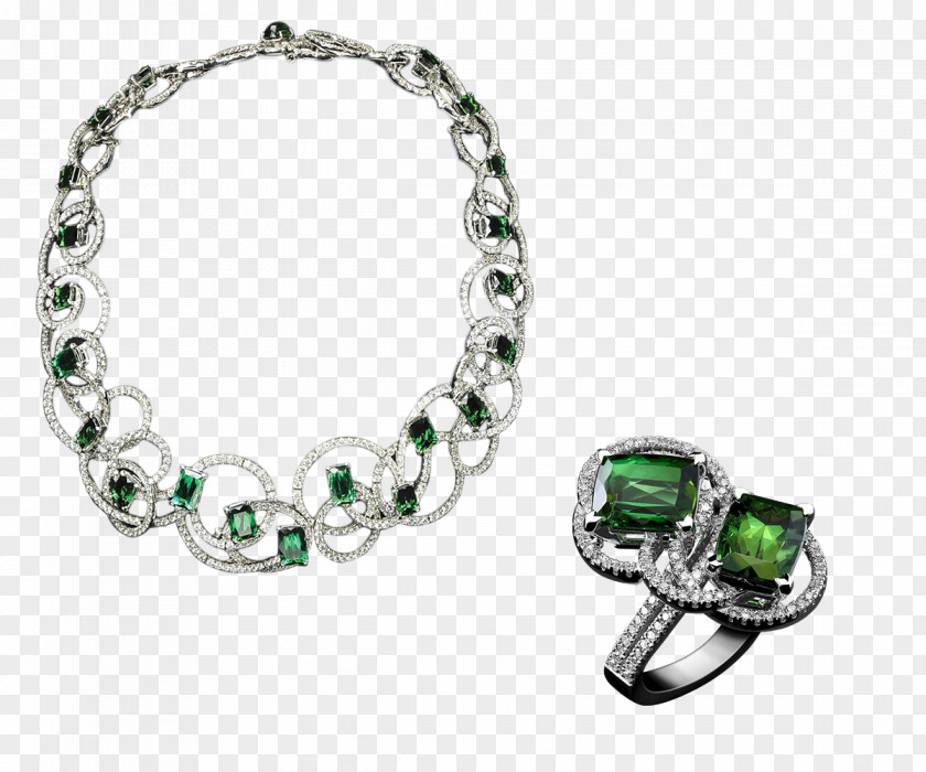 Emerald Bracelet Silver Body Jewellery PNG