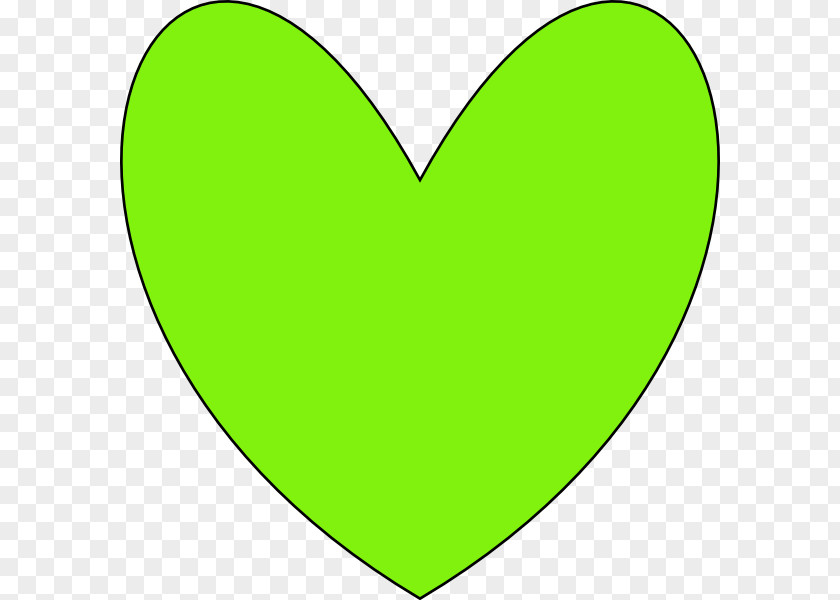 Heart Green Clip Art PNG