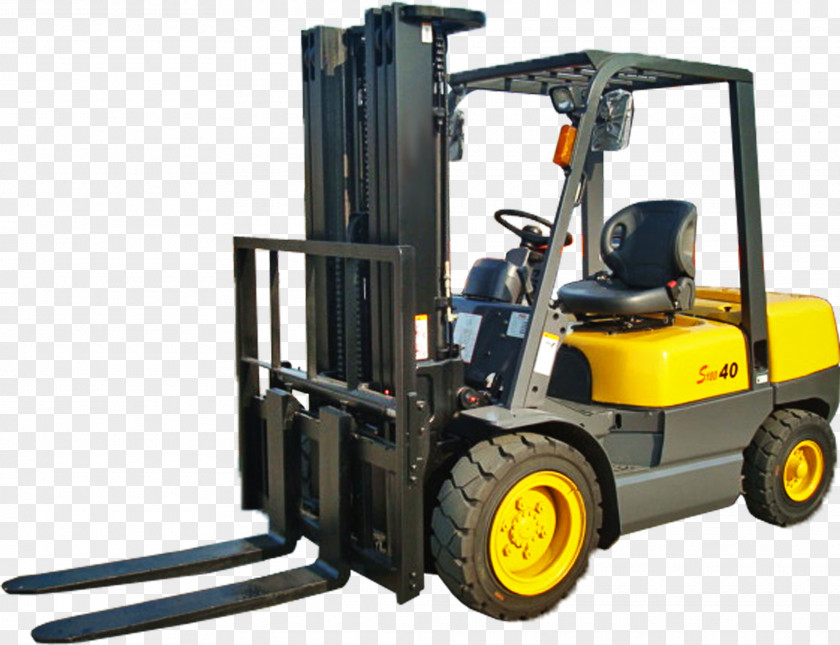 Occasion Forklift Heavy Machinery Transport Management Material-handling Equipment PNG