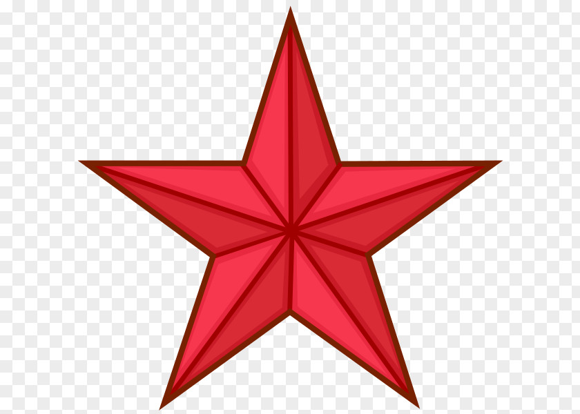 Red Star Christmas Of Bethlehem Clip Art PNG