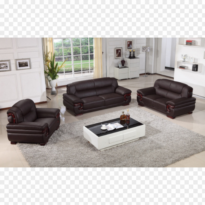 Simple But Elegant Couch Living Room Furniture Leather Recliner PNG