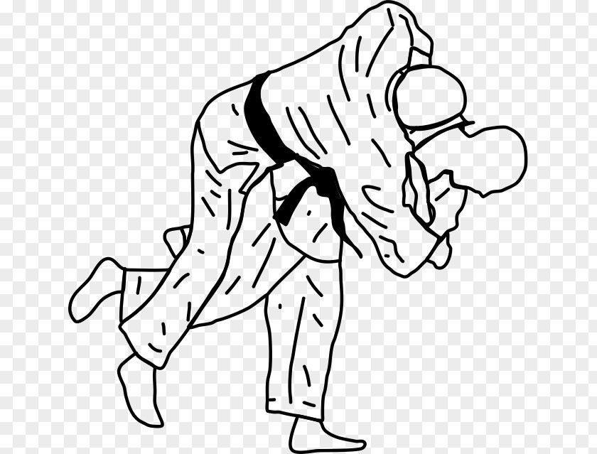 Uchi Mata Judo Beenworp Throw Clip Art PNG