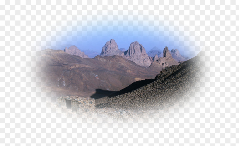Desert Hoggar Mountains Atakor Volcanic Field Assekrem Plateau PNG