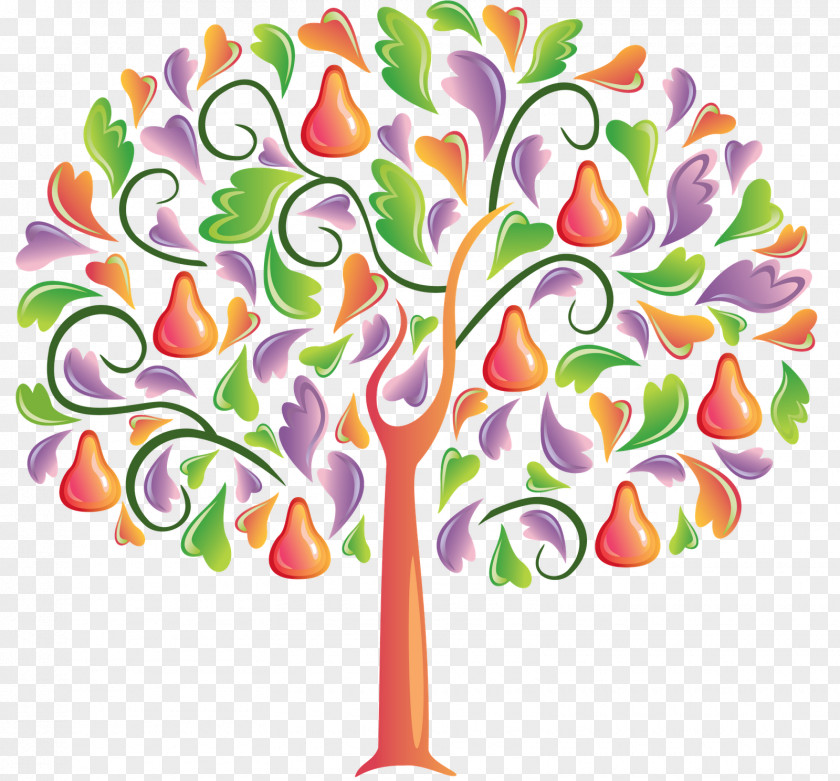 Pear Tree Blossom Clip Art PNG