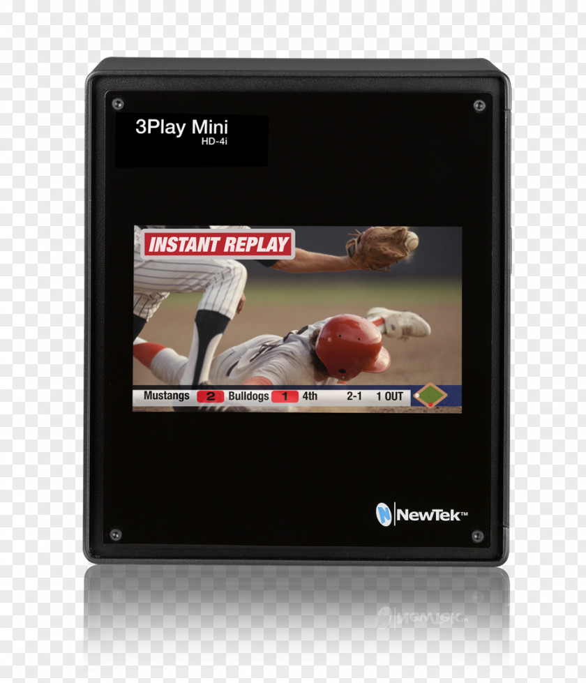 Play Baseball NewTek Display Device High-definition Television Plasma PNG
