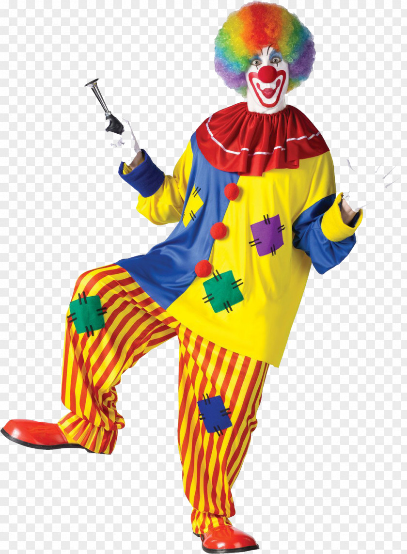 A Funny Clown Joker Performance Costume Circus PNG
