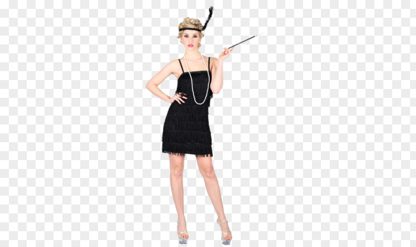 Dress 1920s Flapper Costume Party PNG