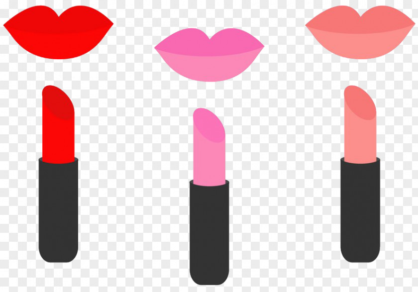 Lipstick Color Template Cosmetics PNG