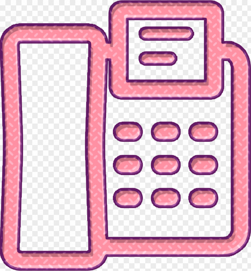 Technology Icon Fax With Phone PNG