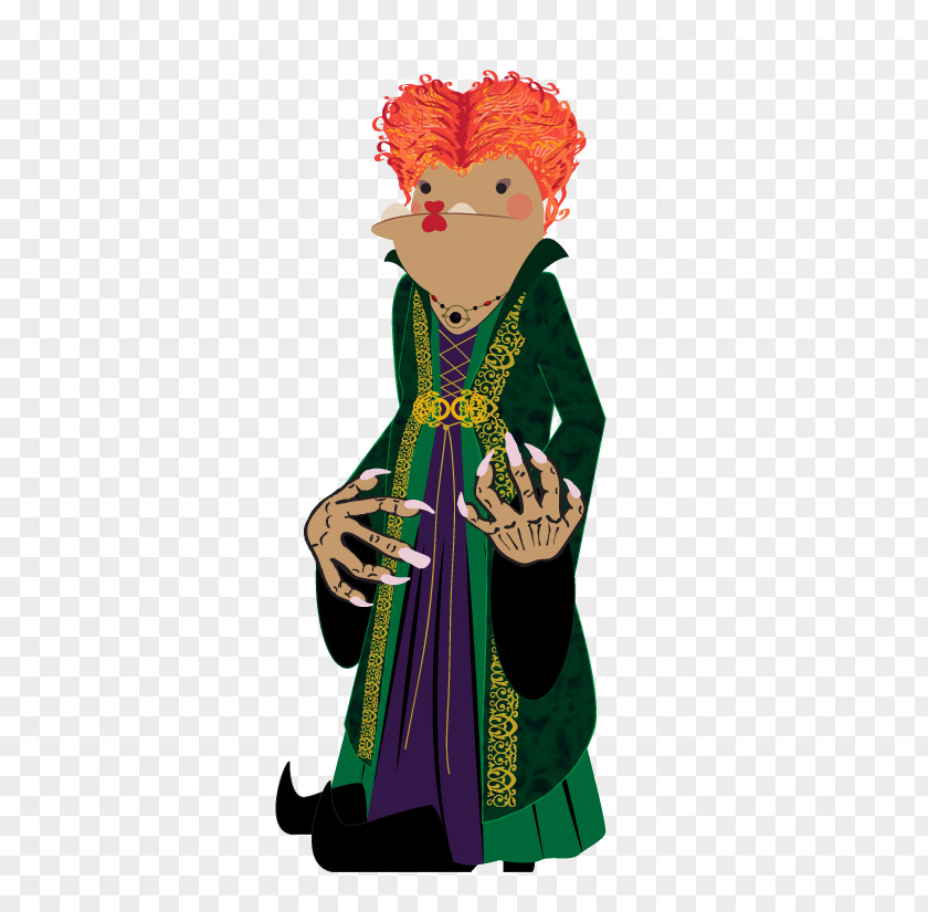 Witches Macbeth 2015 Winifred Sanderson Character Cosplay Costume Video PNG