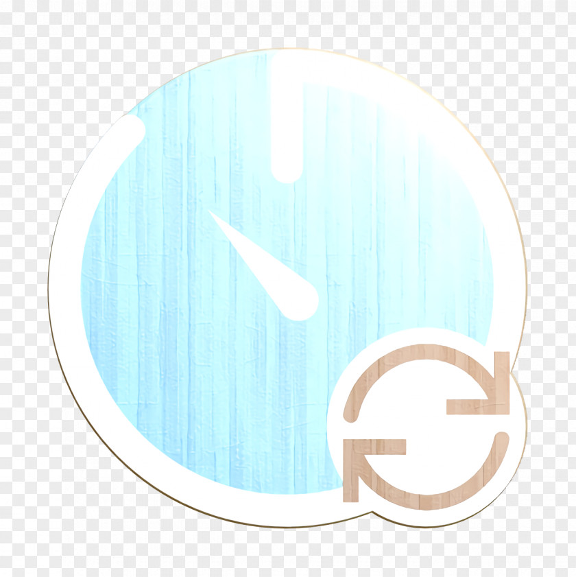 Azure Text Time Icon Stopwatch Interaction Assets PNG