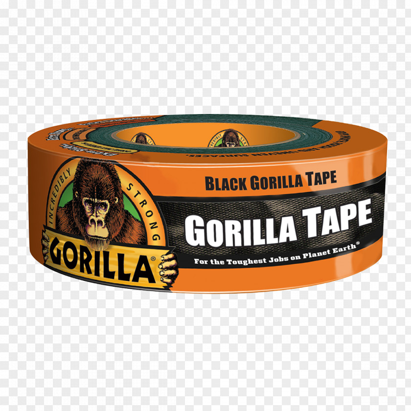 Black Gorilla Adhesive Tape Glue Duct PNG