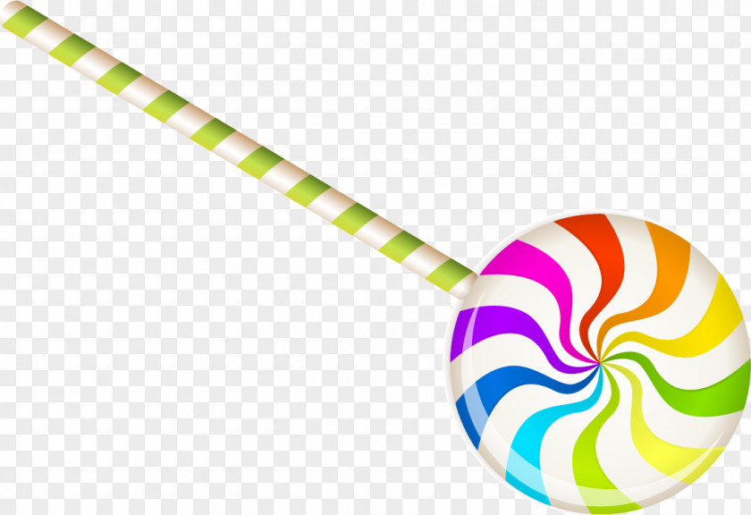 Hand Painted Colorful Lollipop Candy Color Sugar PNG