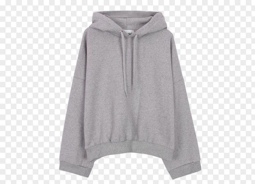 Napping Hoodie Neck Grey PNG