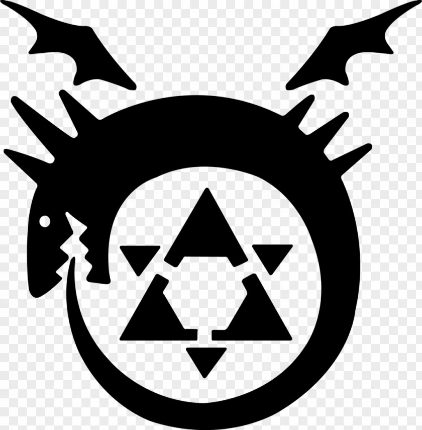 Otaku Vector Homunculus Fullmetal Alchemist Alchemy Ouroboros Symbol PNG