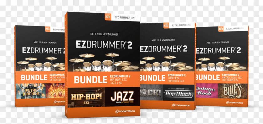 Book EZdrummer 2 Hip-Hop Edition Rock Brand PNG