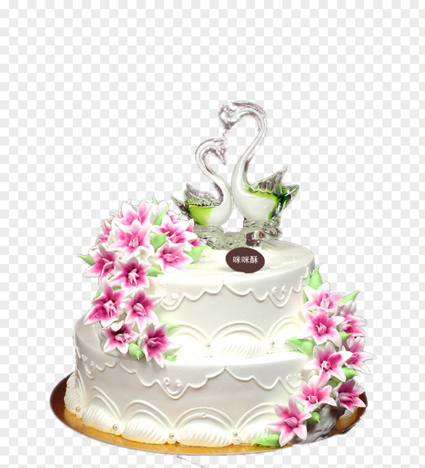 Cake Birthday Wedding Torte Chiffon Icing PNG