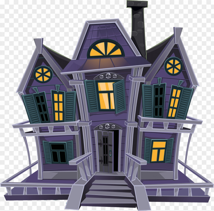 White House Haunted Clip Art PNG
