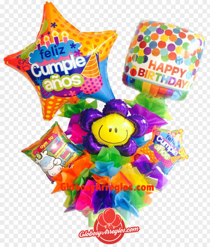 Balloon Toy Happy Birthday Party PNG