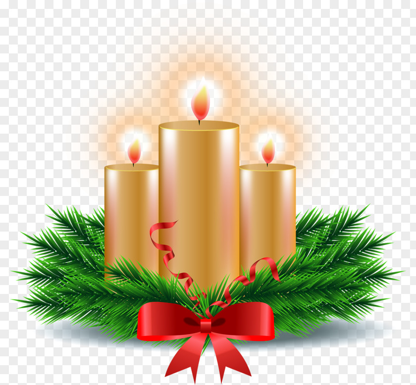 Candle Christmas Ornament Day PNG