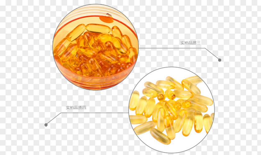 Fish Oil Capsules A Diagram Showing Details Dietary Supplement Capsule Food PNG