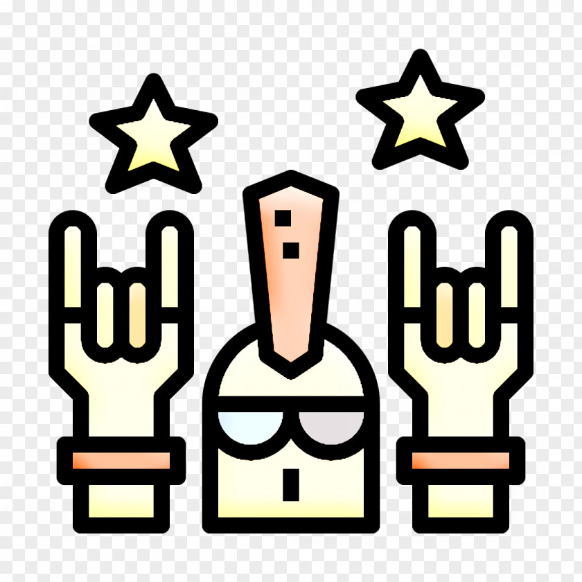 Punk Icon Rock Hands And Gestures PNG