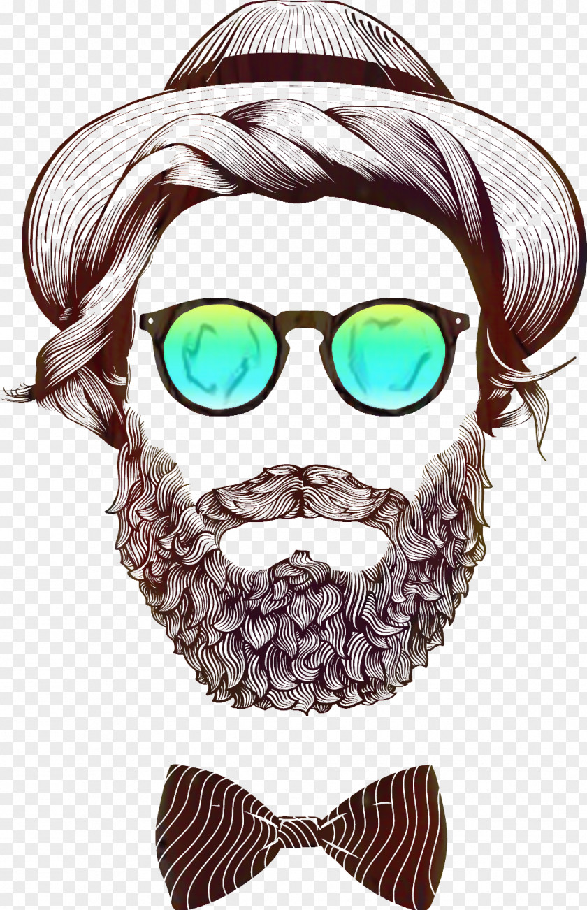 Smile Bow Tie Sunglasses Drawing PNG