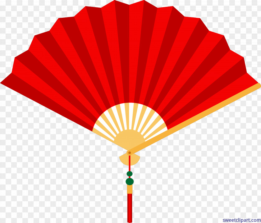 Chinese Traditional Festivals Hand Fan Clip Art PNG