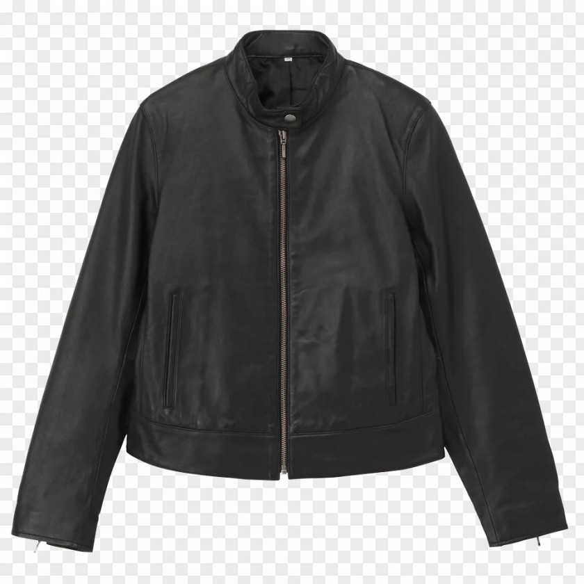 Jacket Leather Coat PNG