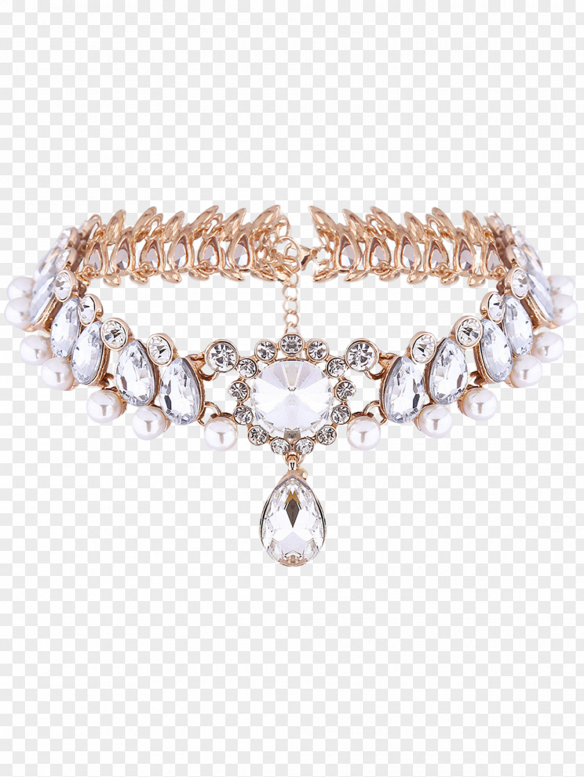 Jewelry Rhinestone Amazon.com Choker Imitation Gemstones & Rhinestones Necklace Collar PNG