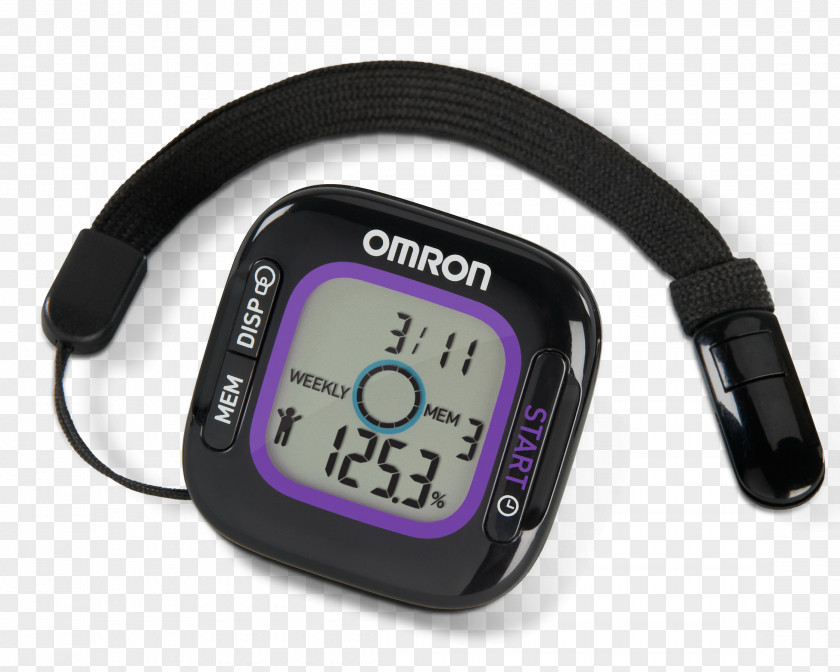 Pedometer OMRON HJA-312 Activity Tracker HEALTHCARE Co., Ltd. PNG