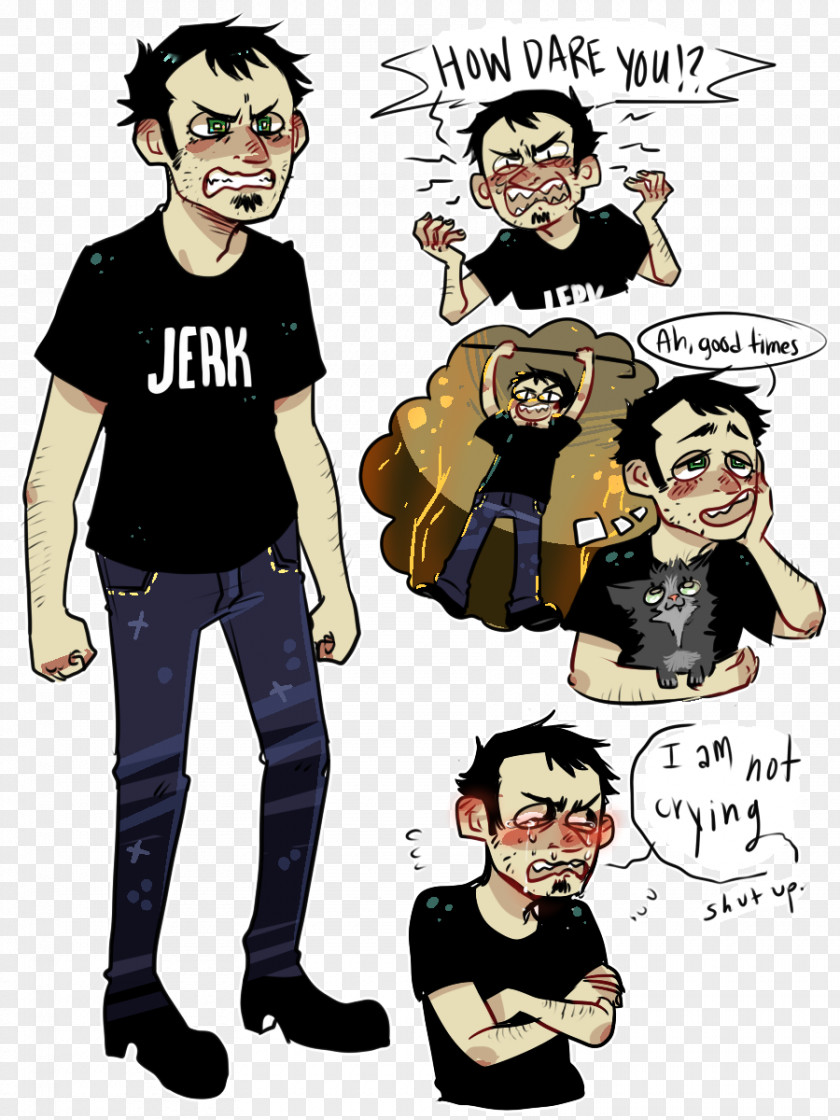 T-shirt Comics Cartoon Facial Hair PNG