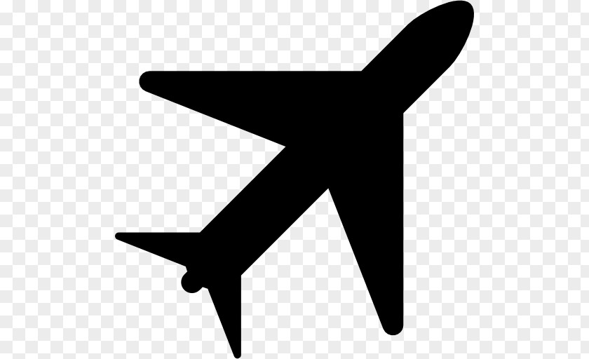 Airplane Silhouette Drawing PNG