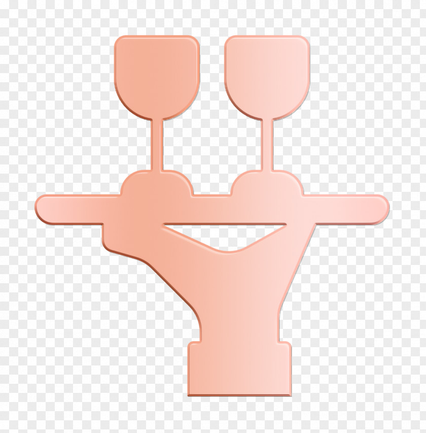 Drinks Icon Waiter Hotel PNG