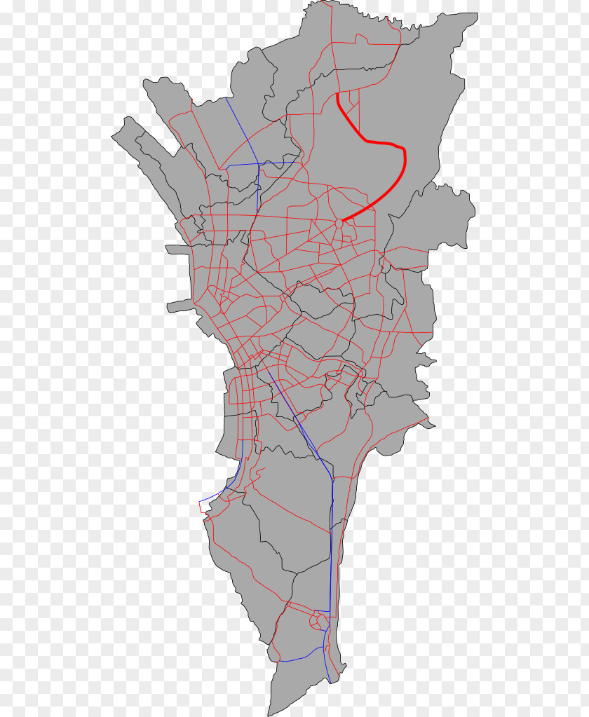 Map Route San Juan, Metro Manila EDSA Pasig Roxas Boulevard PNG