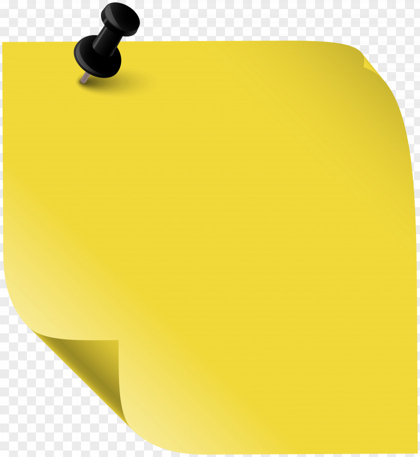 Sticky Notes Yellow PNG