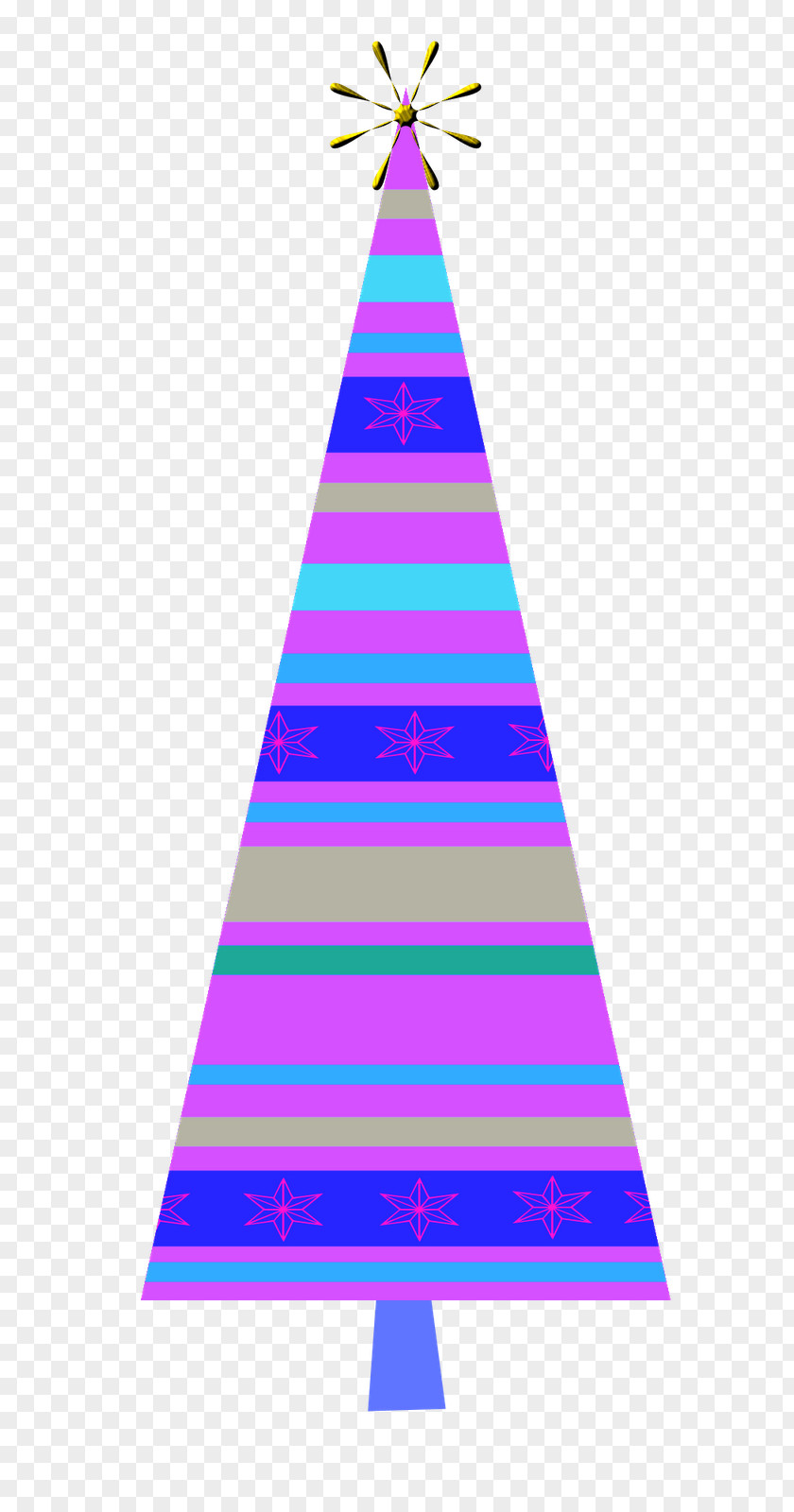 Tree Lady Christmas Triangle Diagram PNG